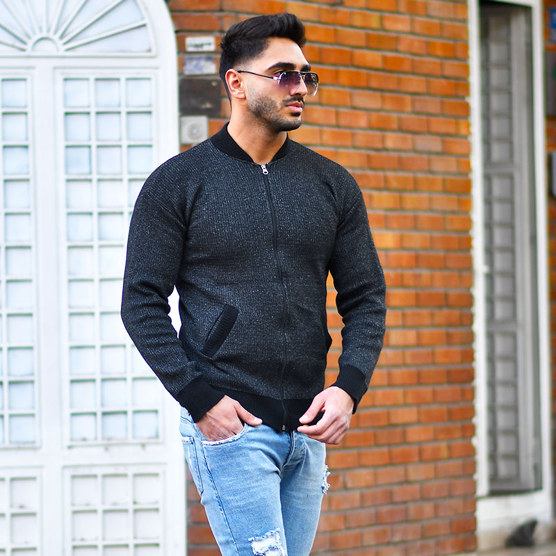 سوئیشرت بافت مردانه مدل Carlo