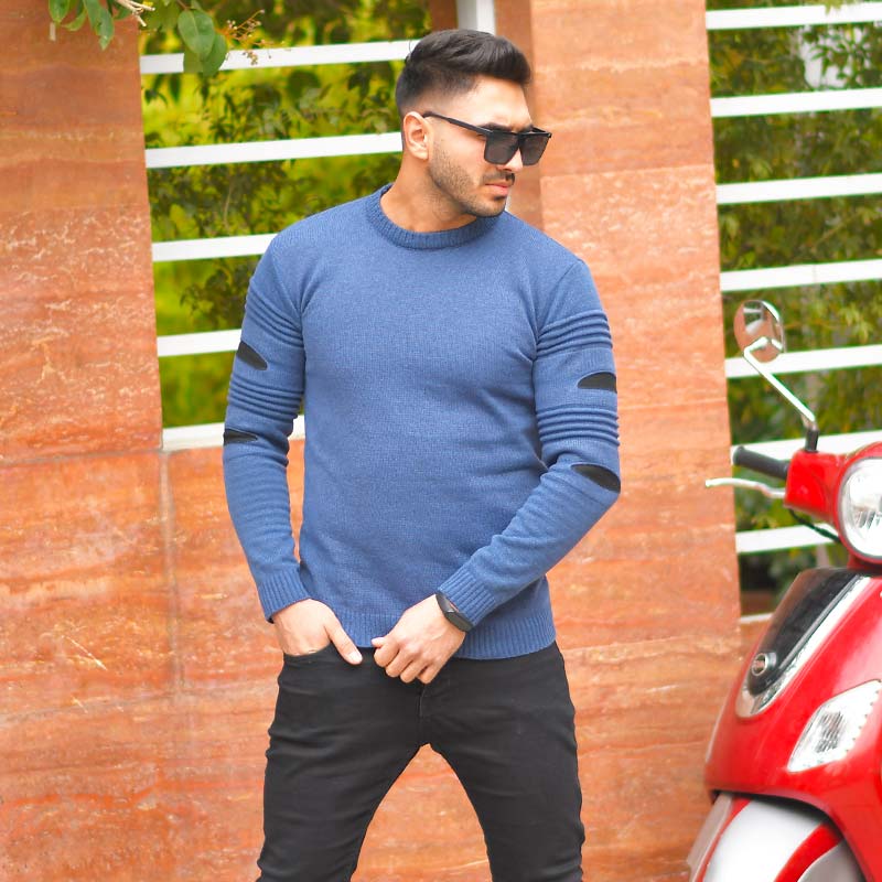 پلیور بافت مردانه مدل Nariman