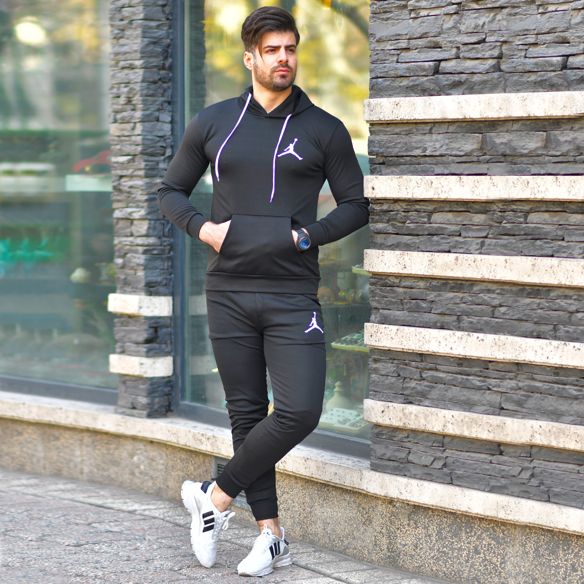 ست سوئیشرت شلوارمردانه مدل Hamed