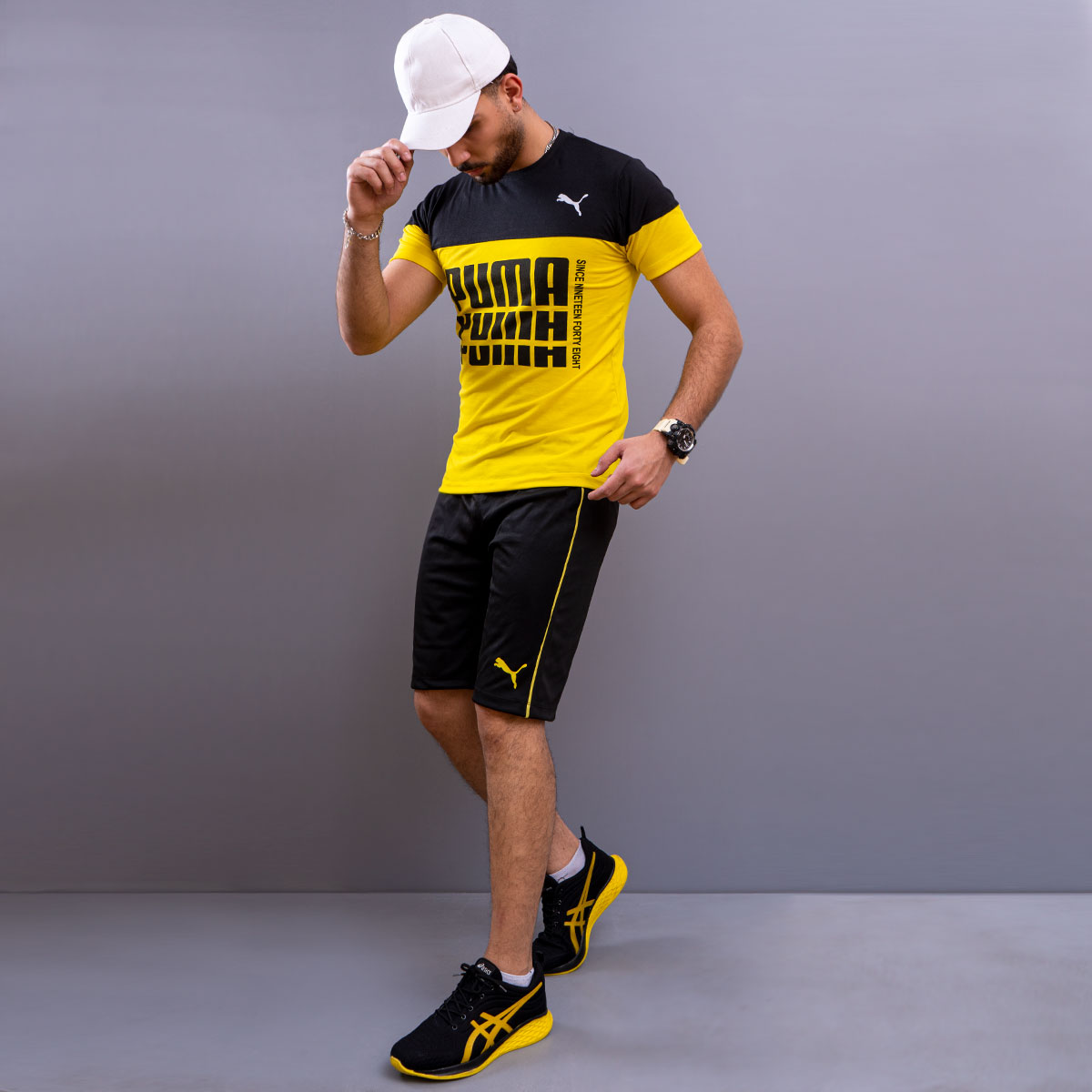 ست تيشرت شلواركPuma مدلNima