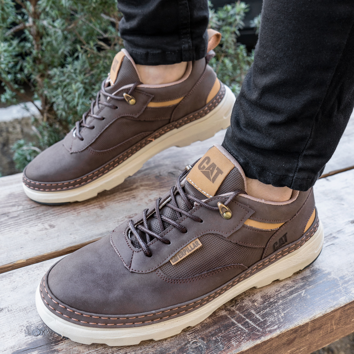 کفش مردانه رنگ قهوه ای مدل Punit