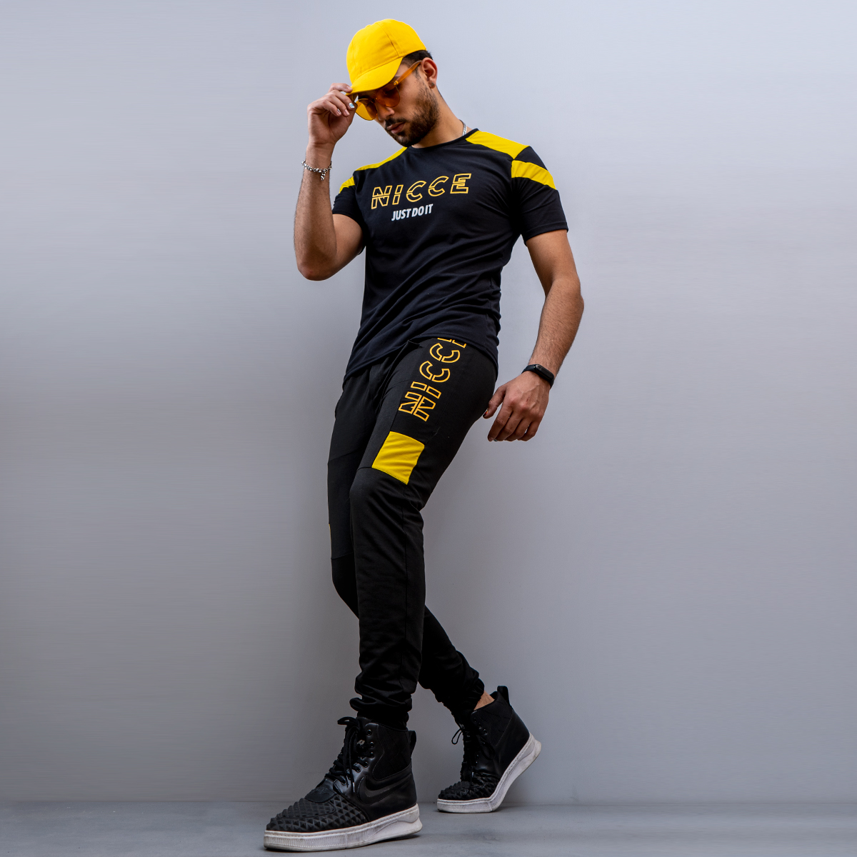 ست تیشرت شلوار NICCE مردانه مدل Edvin