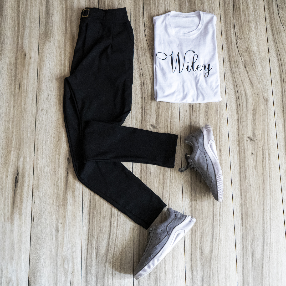 شلوار اسلش سگک دار مردانه مشکی مدلPartiv