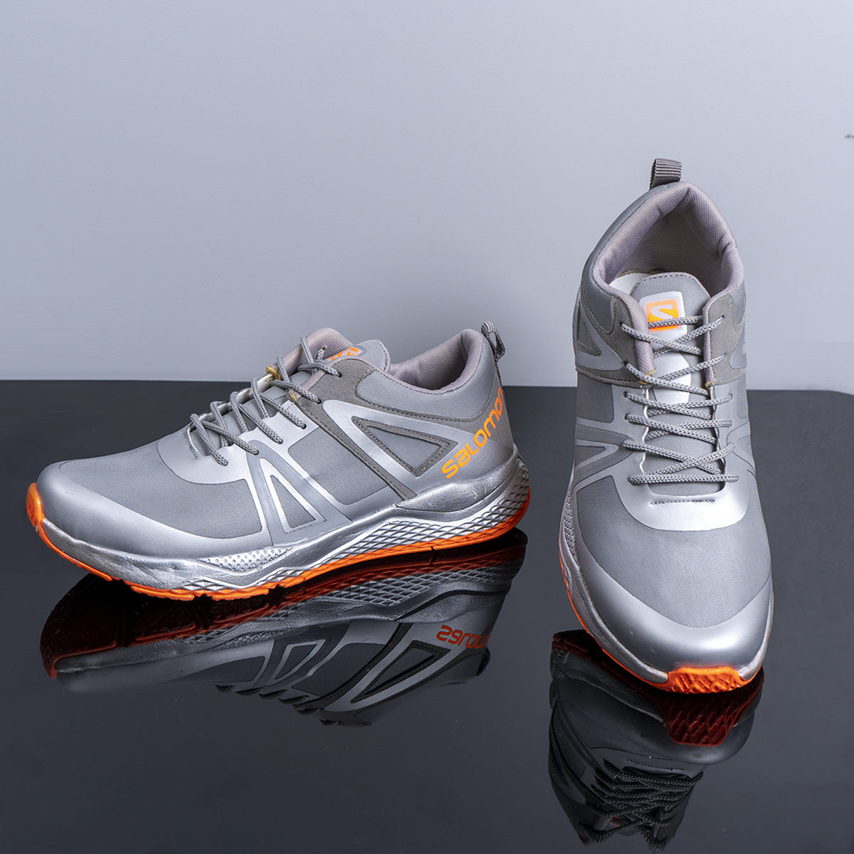 کفش مردانه طوسی مدل ADVIN