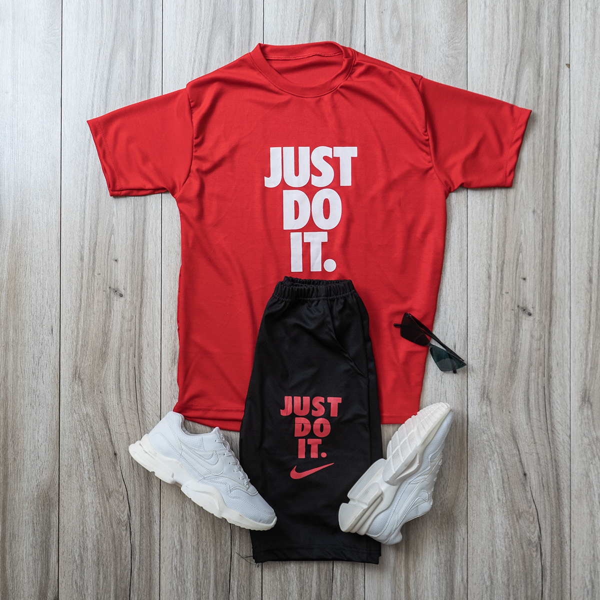 ست تیشرت شلوارک just do it مردانه مدل F66