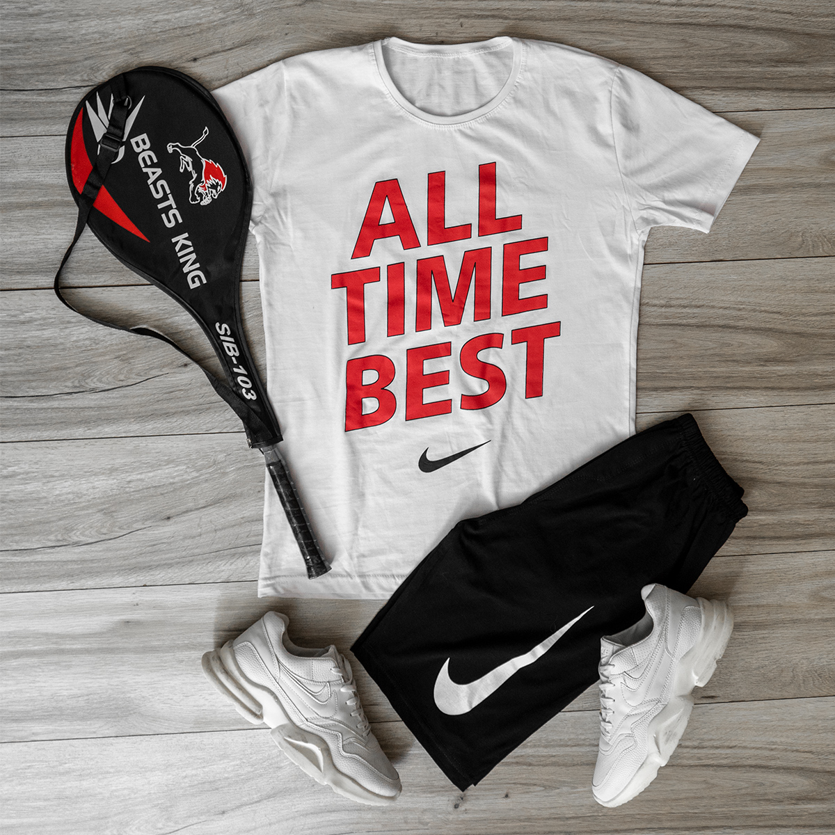 ست تیشرت شلوارک All Time Best مردانه مدل Arnavi