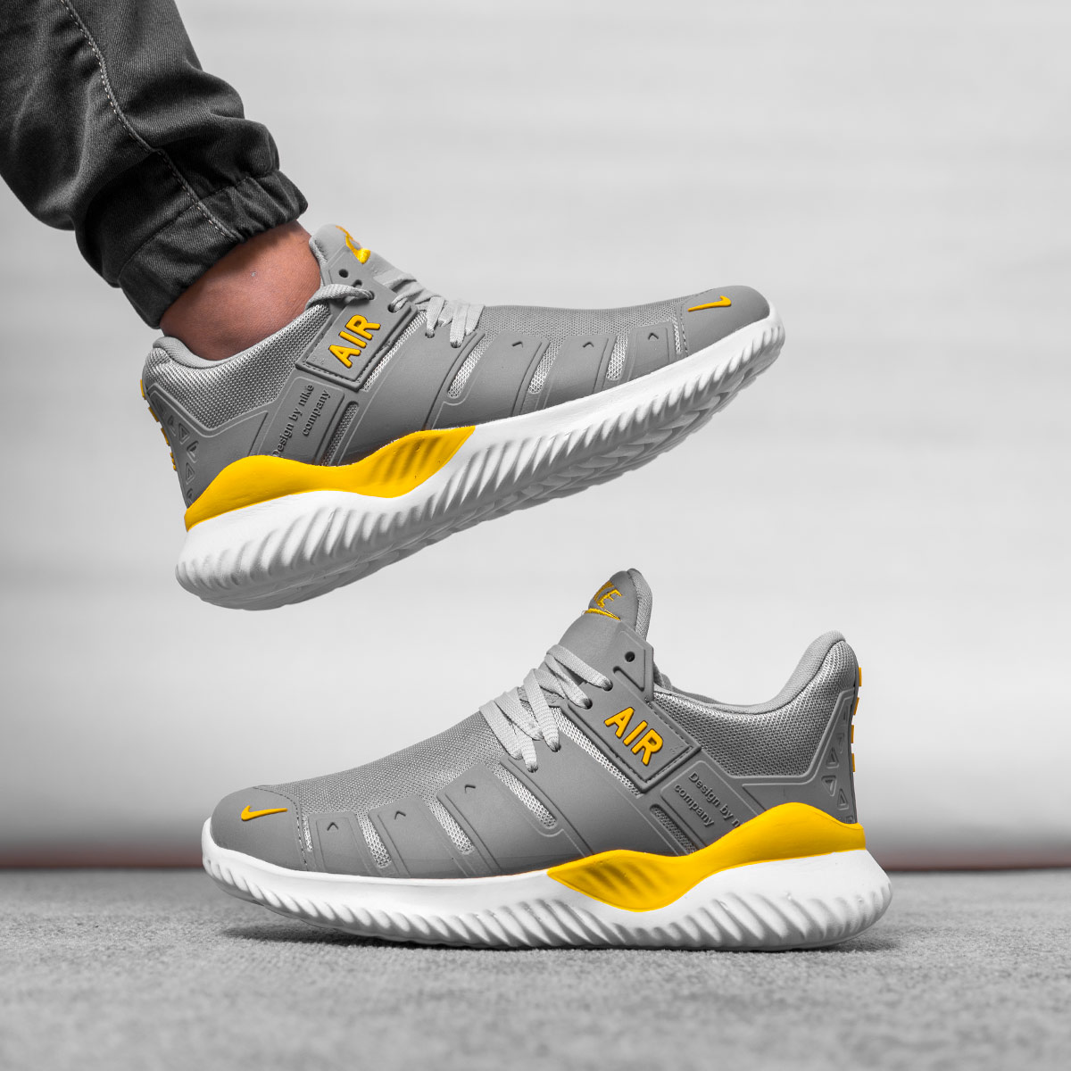 کفش ورزشی Nike Air مردانه طوسی مدل Grand