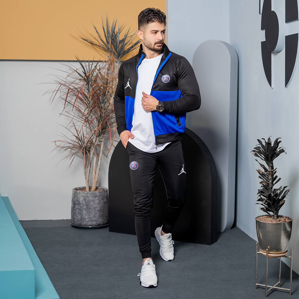 ست سوئیشرت شلوار پاریس جردن مدل Farna