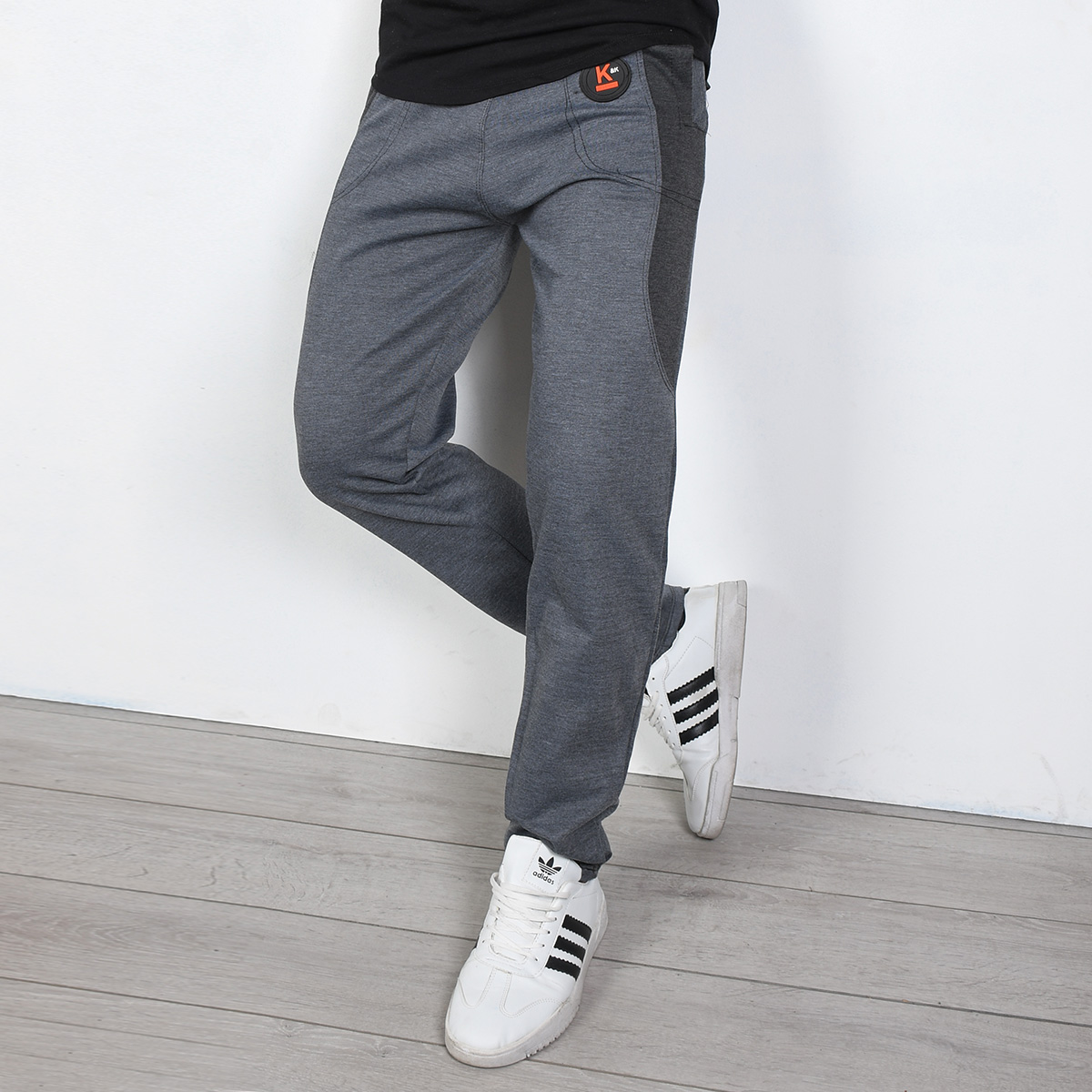 شلوار اسلش مردانه(T) دو رنگ طوسی مدل K75