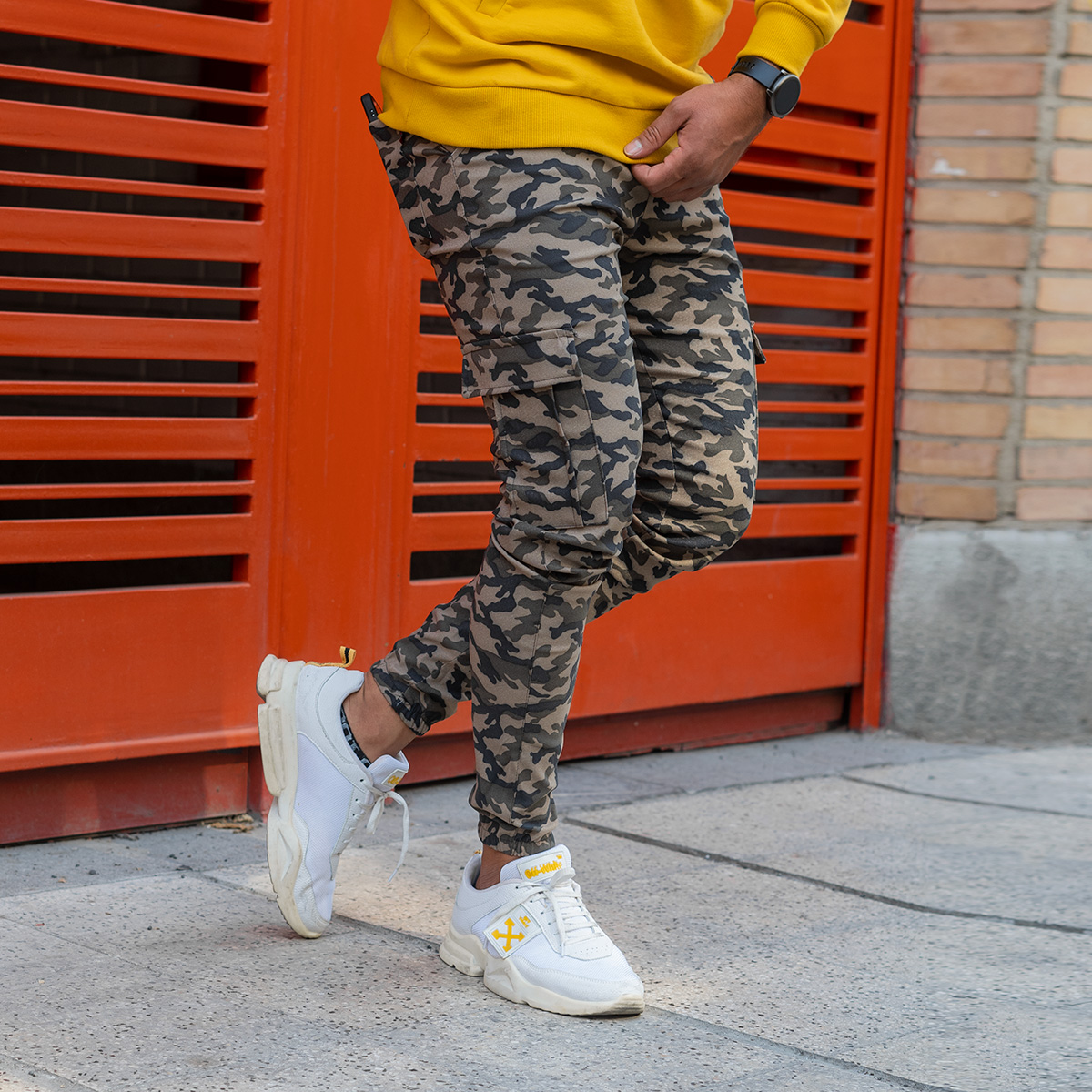 شلوار اسلش چریکی ریز مدل Ehsan