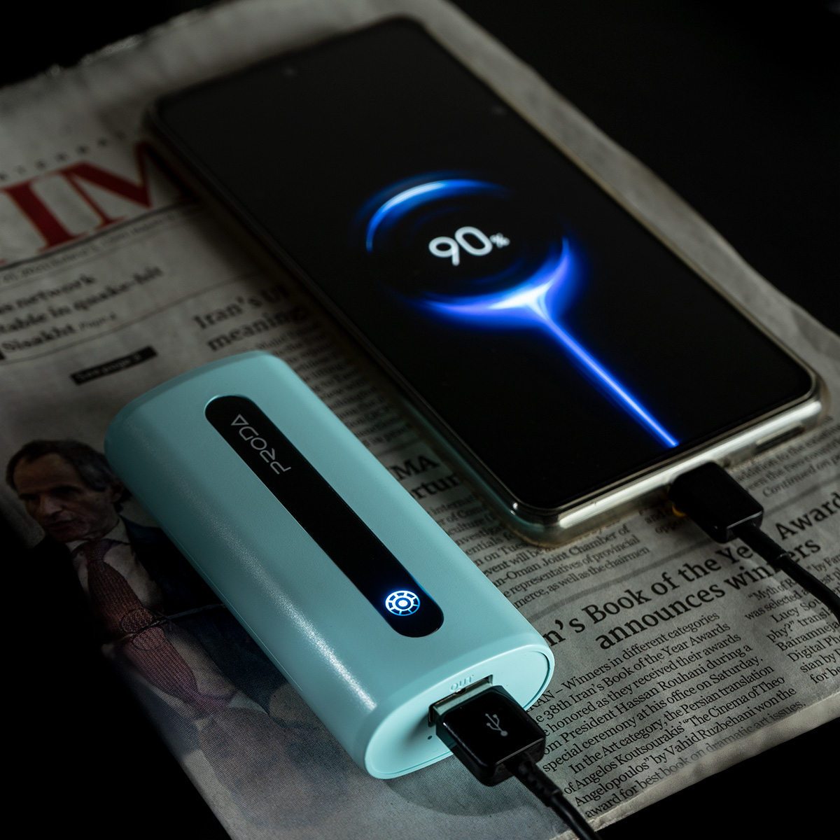 پاور بانک پرودا مدل E5 5000mAh