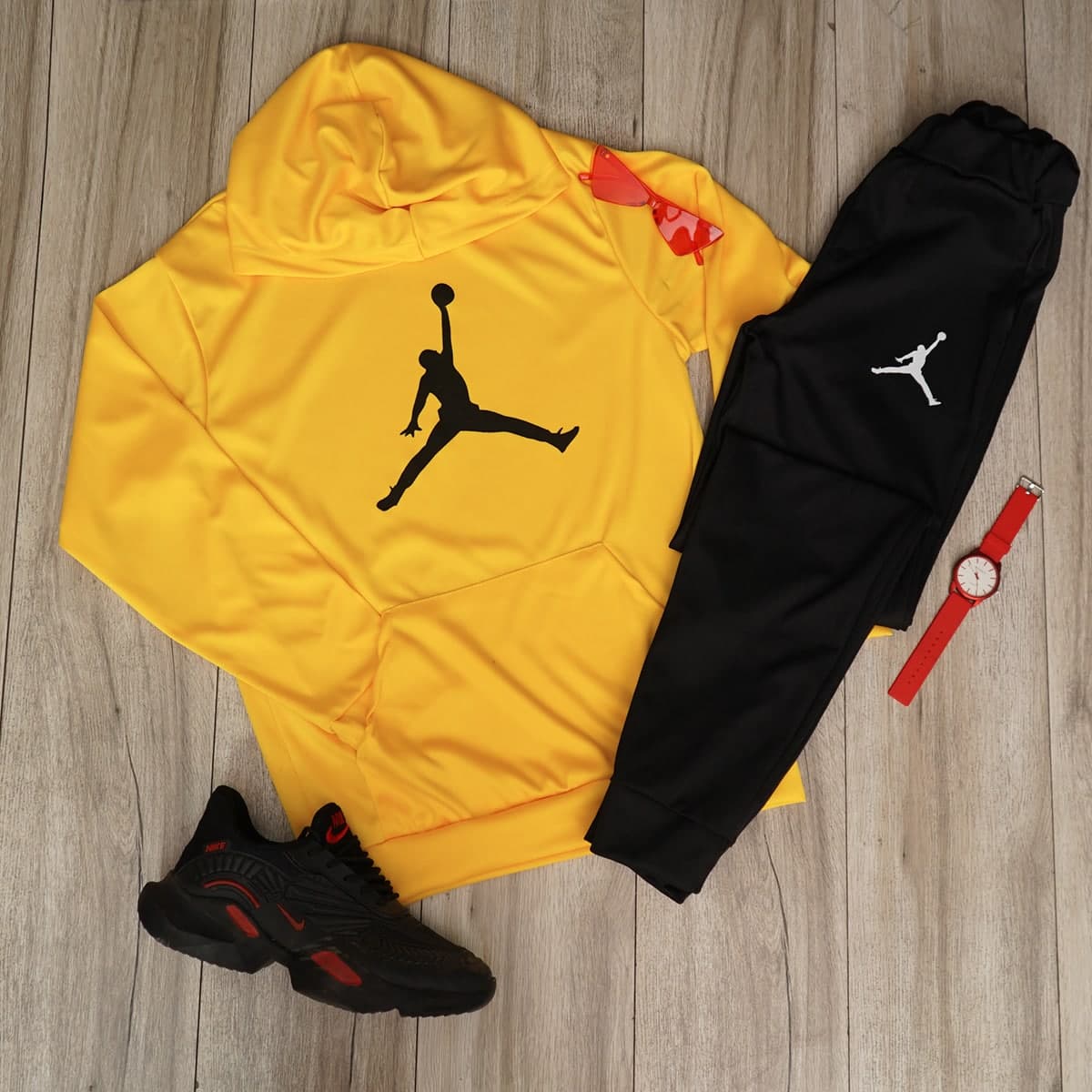 ست هودی شلوار مردانه جردن مدل Eria