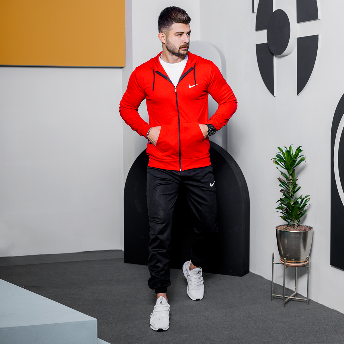 ست سوییشرت شلوار Nike مردانه مدل T800