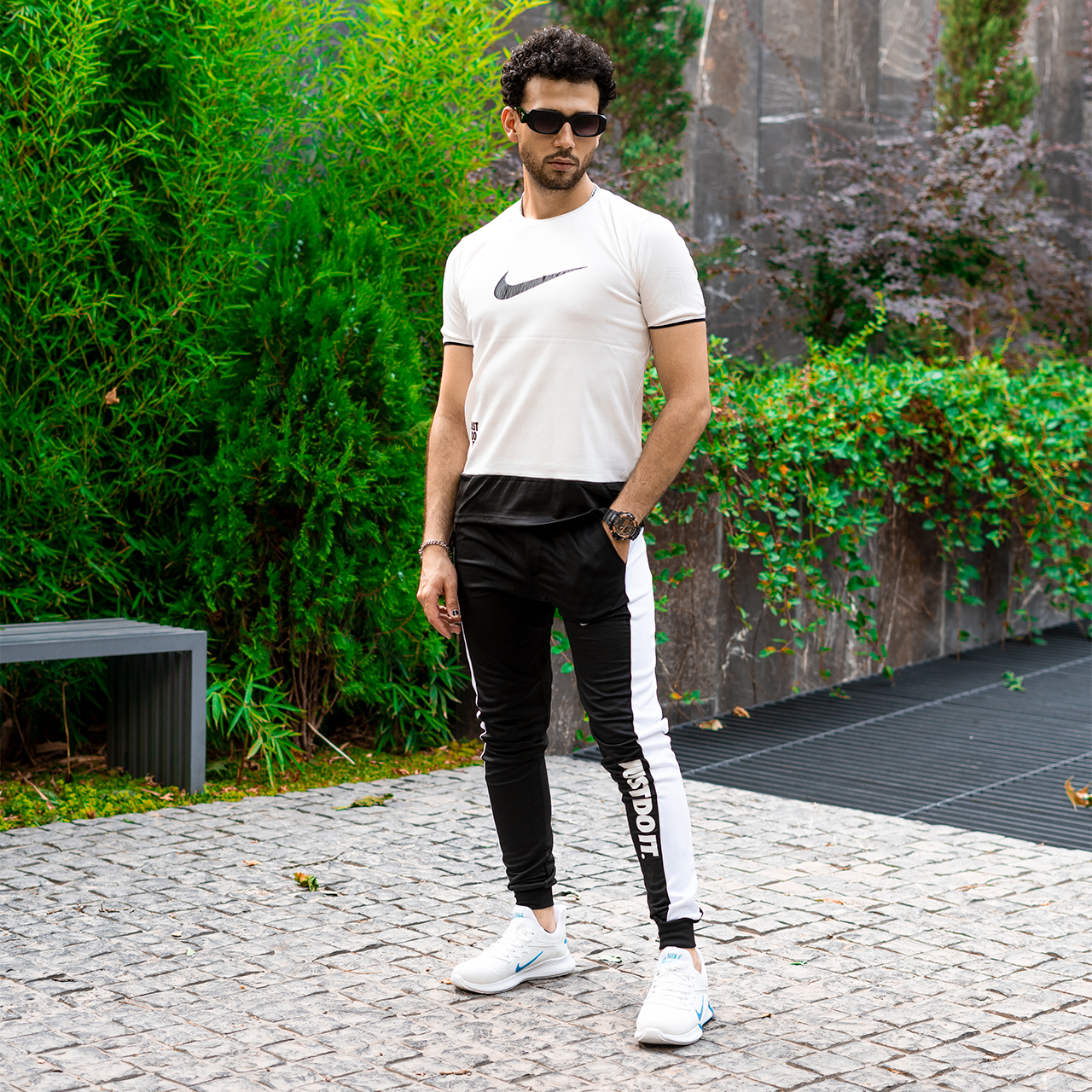 ست تیشرت شلوار نایک مردانه مدل jdi