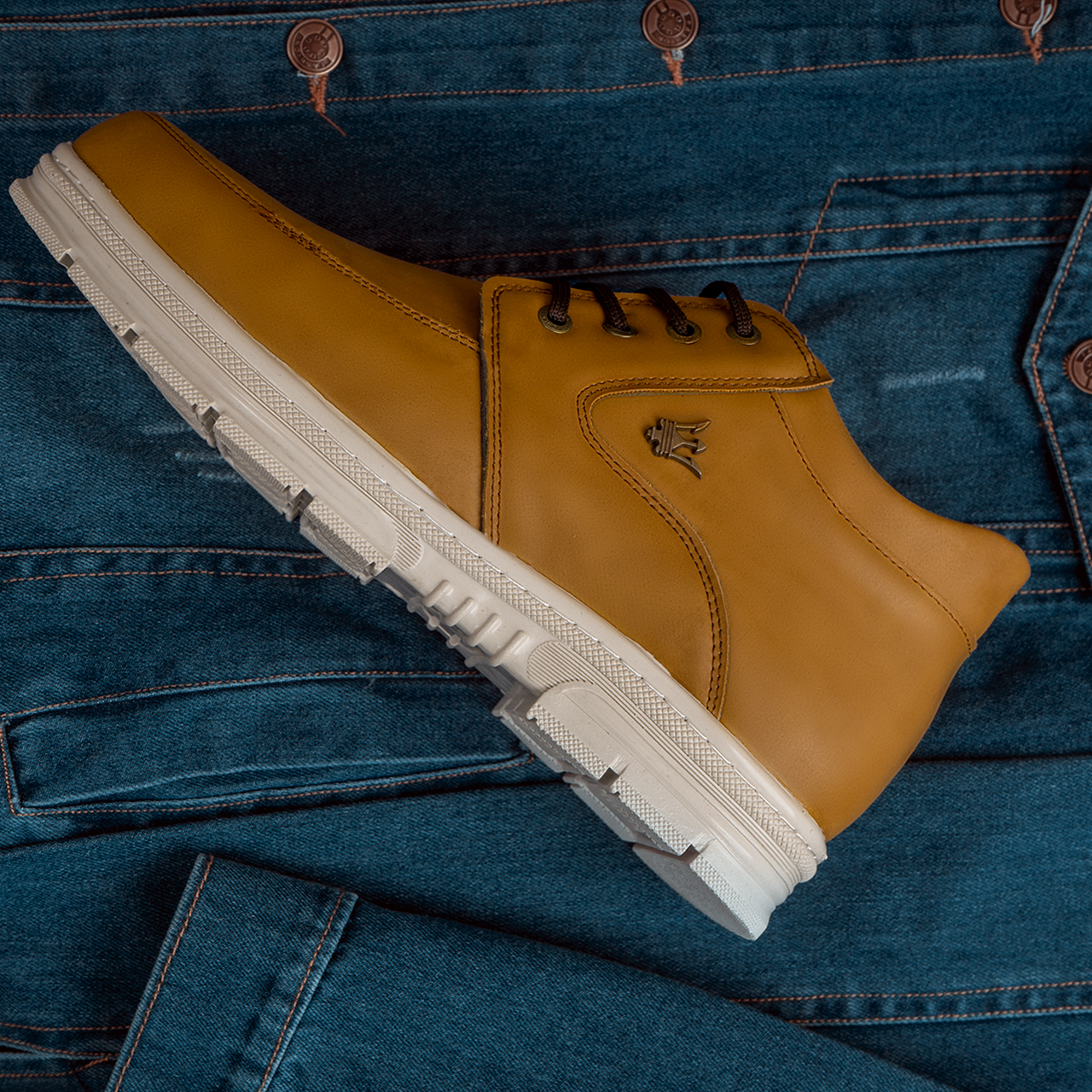 نیم بوت کرم مردانه مدل A66