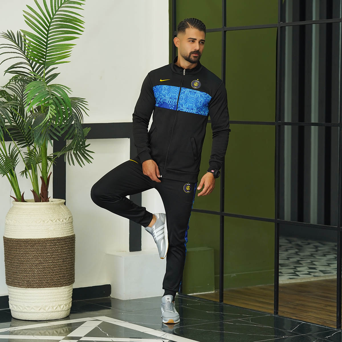 ست سوییشرت شلوار اینترمیلان مردانه مدل Arash