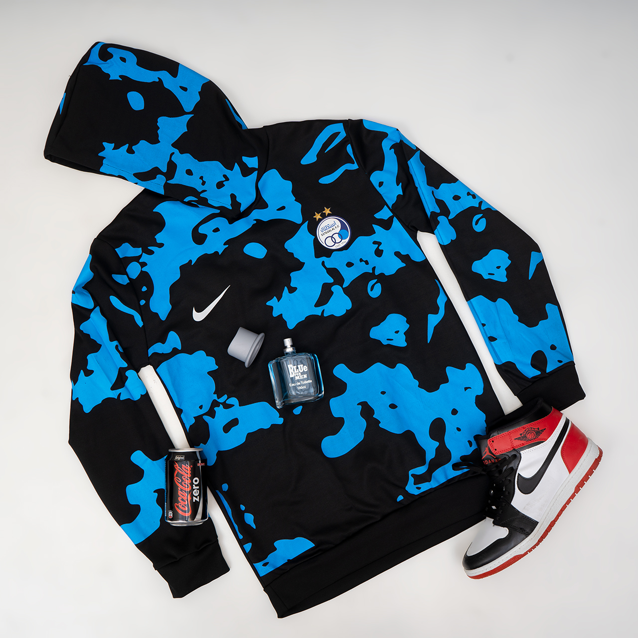 هودی استقلال طرح پلنگی مردانه مدلW29