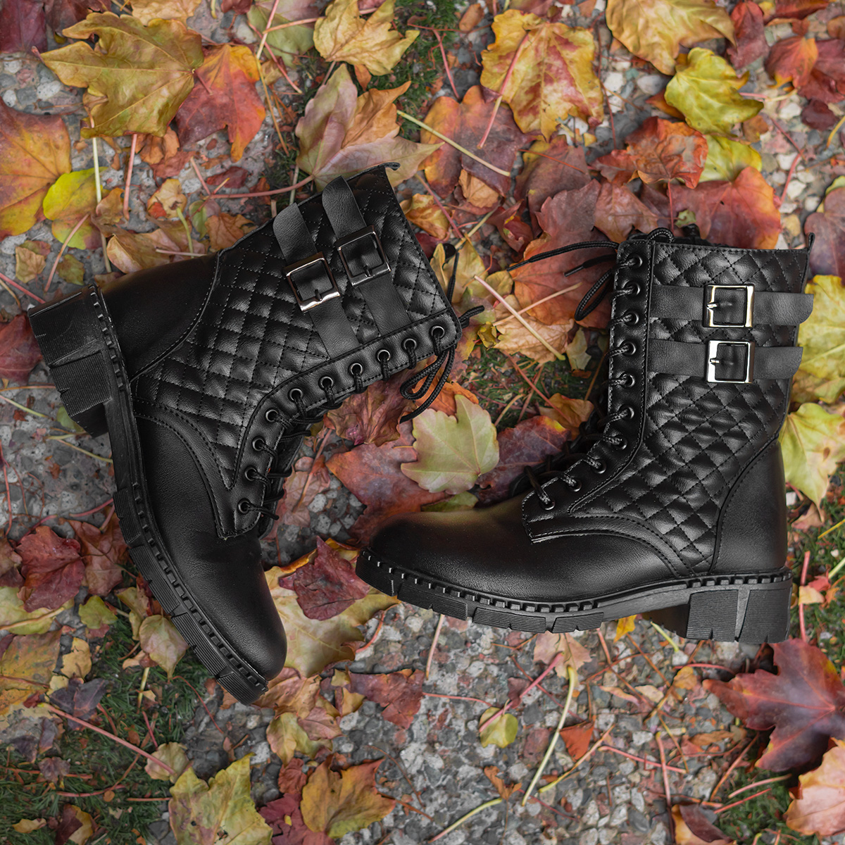 بوت دخترانه مشکی مدل Ramona