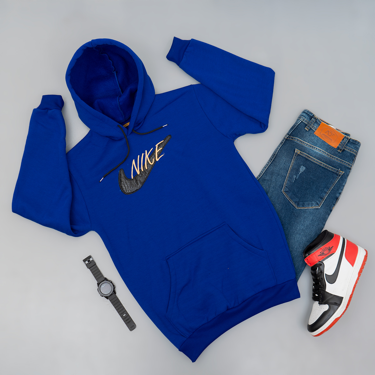 هودی Nike آبی مردانه مدل Henry