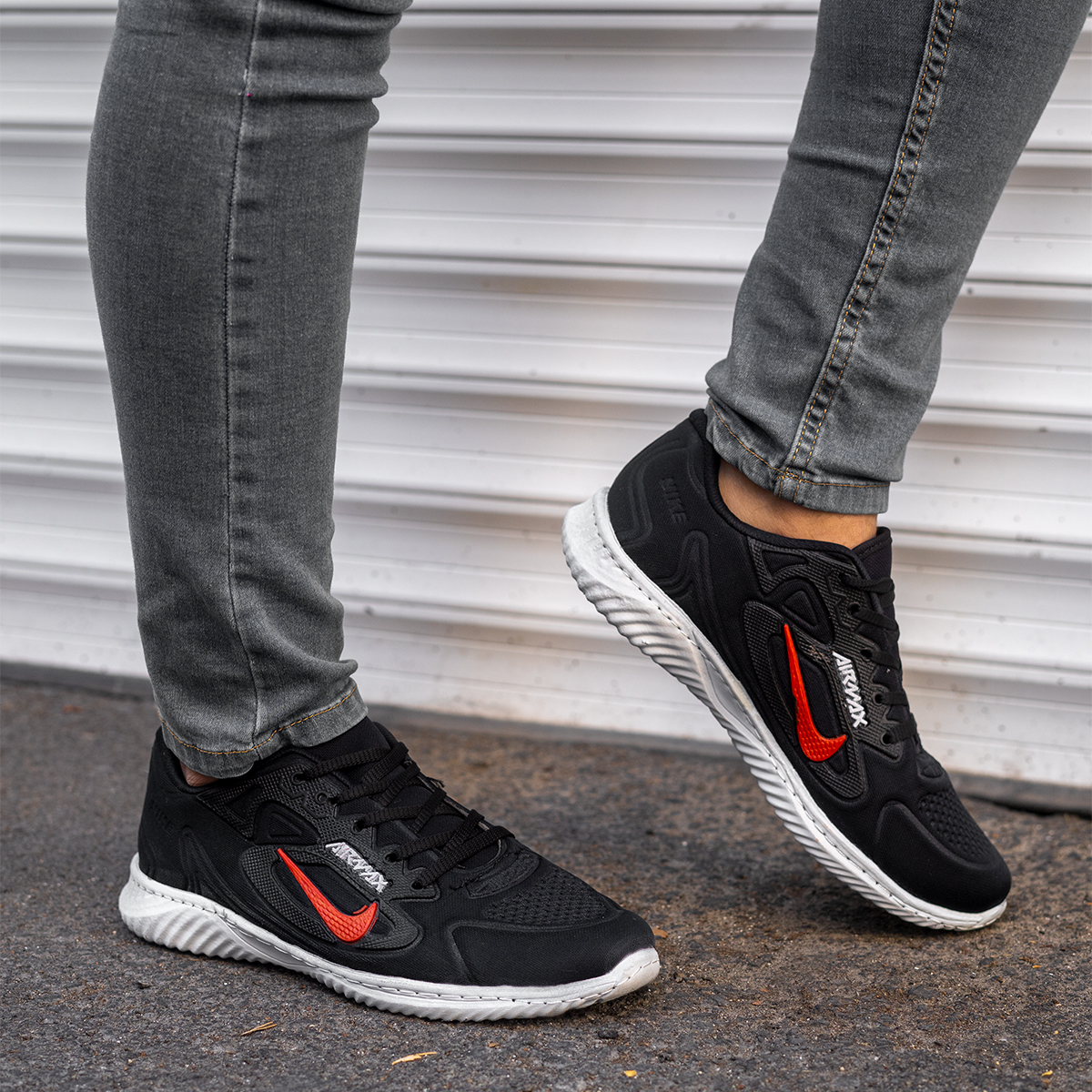 کفش ورزشی (T) مشکی Airmax مردانه مدل gx12