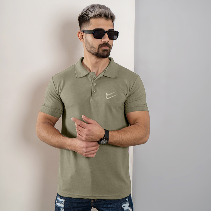 تیشرت مردانه نایک سبز مدل LOMA