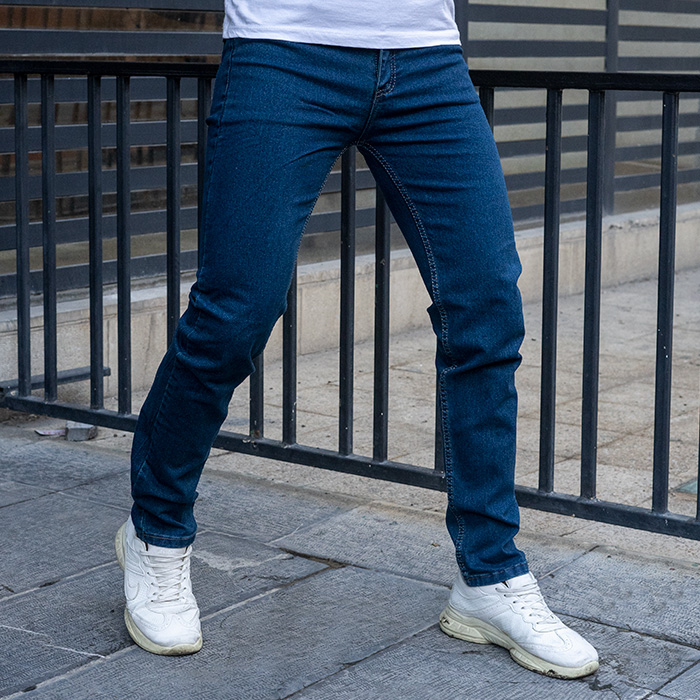 شلوار جین سرمه ای مدل Arsalan