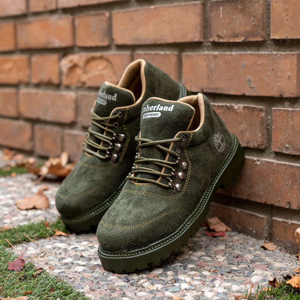 نیم بوت دخترانه سبز مدل Faranak