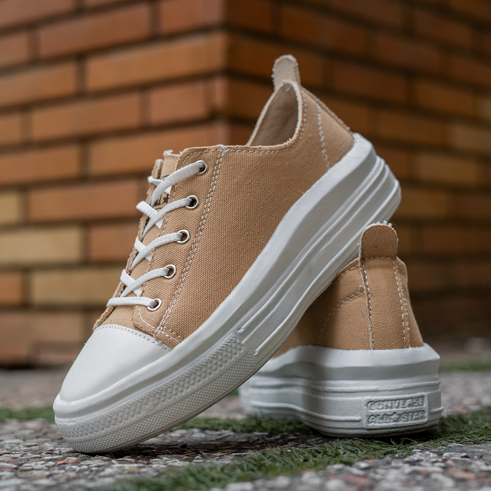 کفش ورزشی کرم All Star زنانه مدل venus