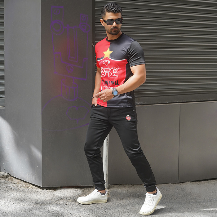 ست تیشرت شلوار پرسپولیس مردانه مدل Hero
