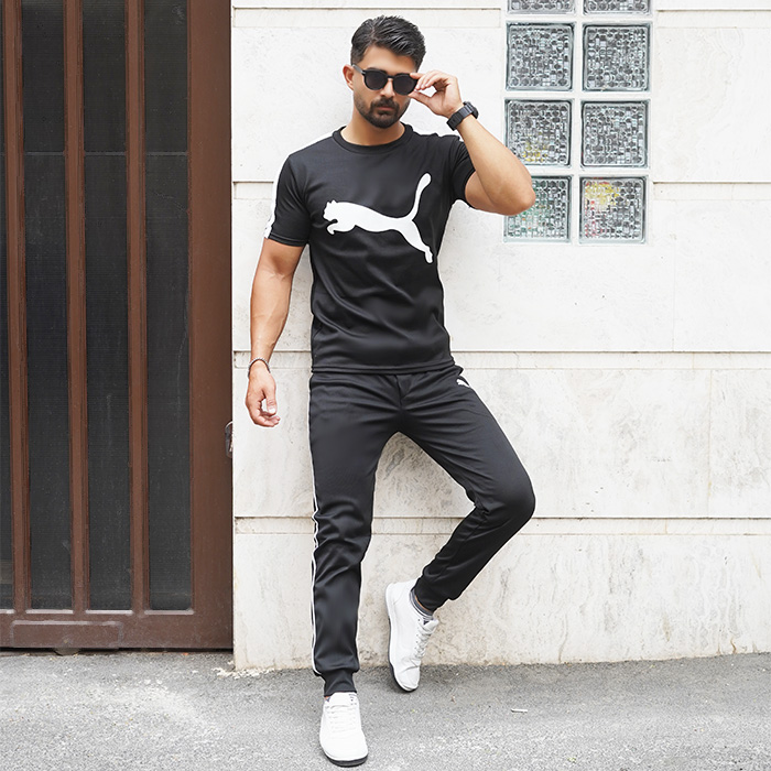 ست تیشرت شلوار پوما مردانه مدل Rolan