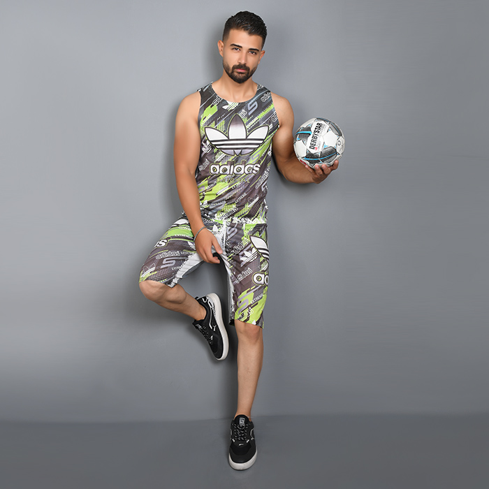 ست رکابی شلوارک مردانه مدل Unik