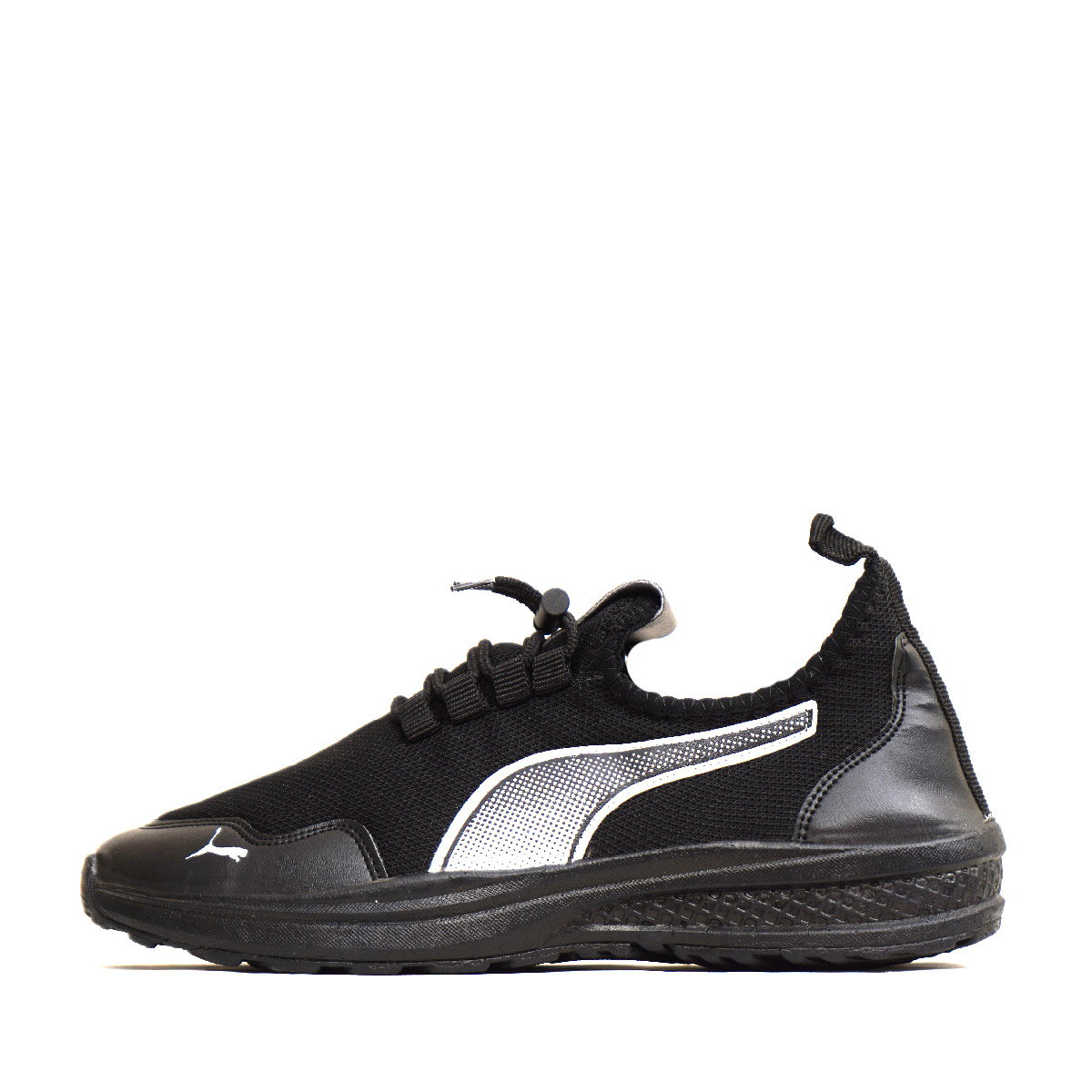 کفش ورزشی مردانه مشکی زیره مشکی مدل Erik