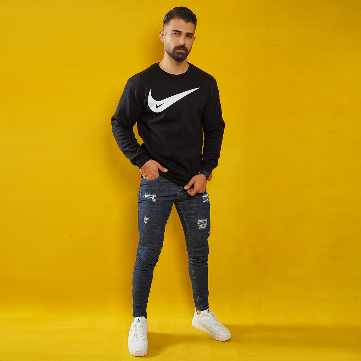 دورس نایک مشکی مردانه مدل Ravis