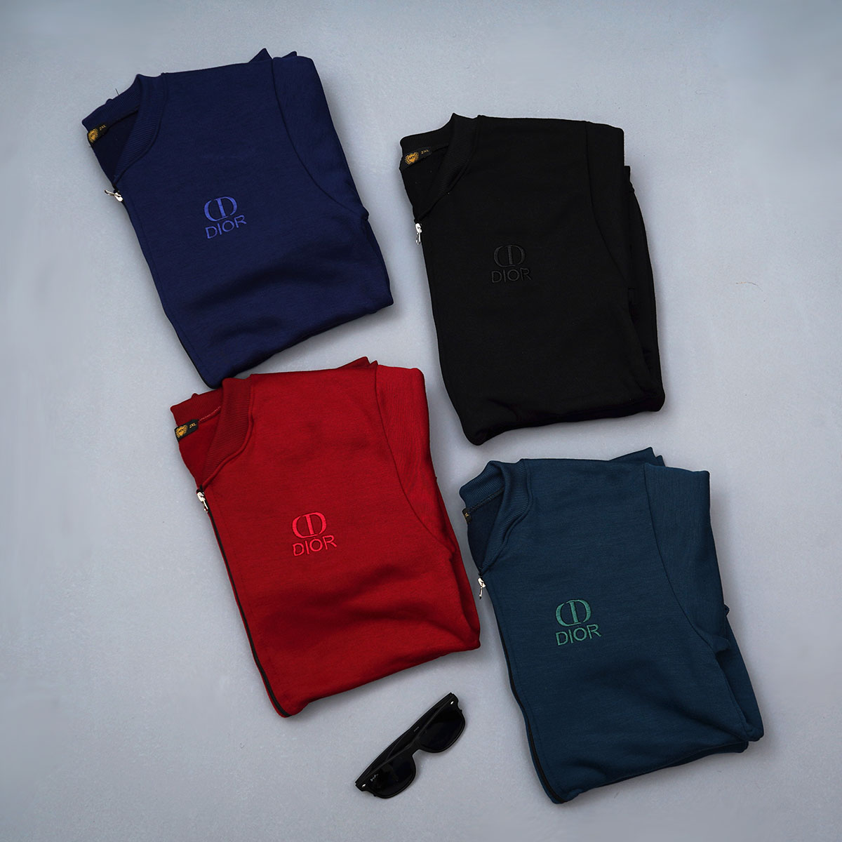 سوییشرت مردانه سرمه ای مدل DIOR