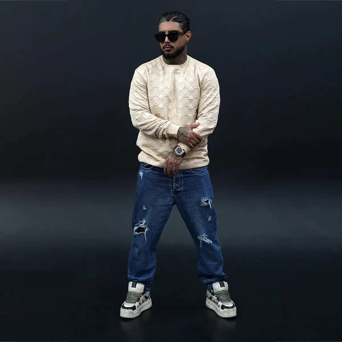 دورس مردانه کرم مدل Ayaz