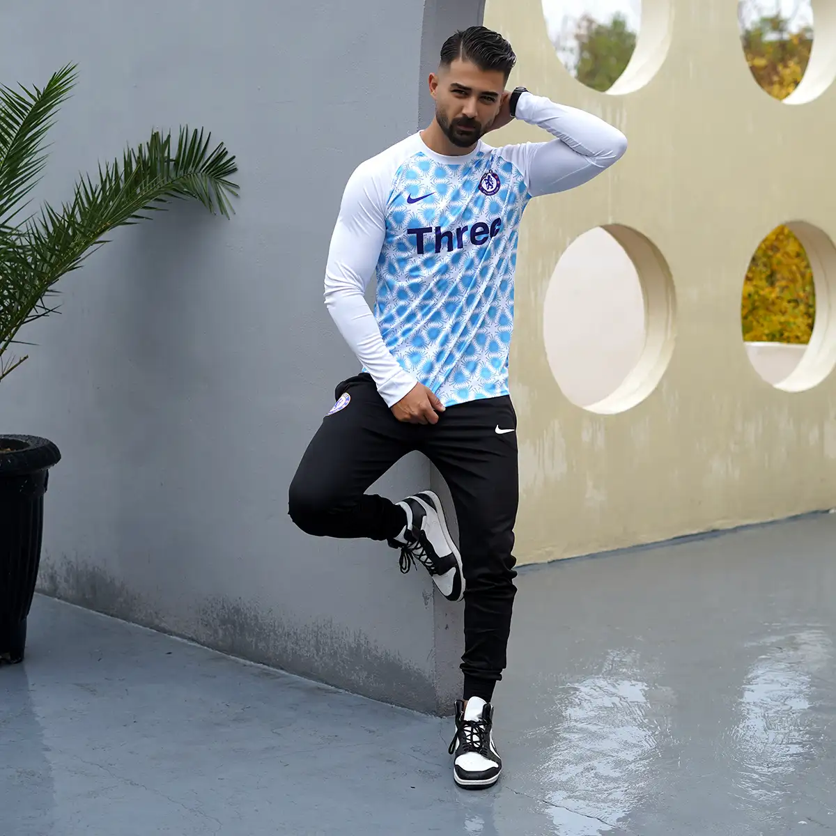 ست تیشرت آستین بلندشلوار چلسی مردانه مدل Chelsea