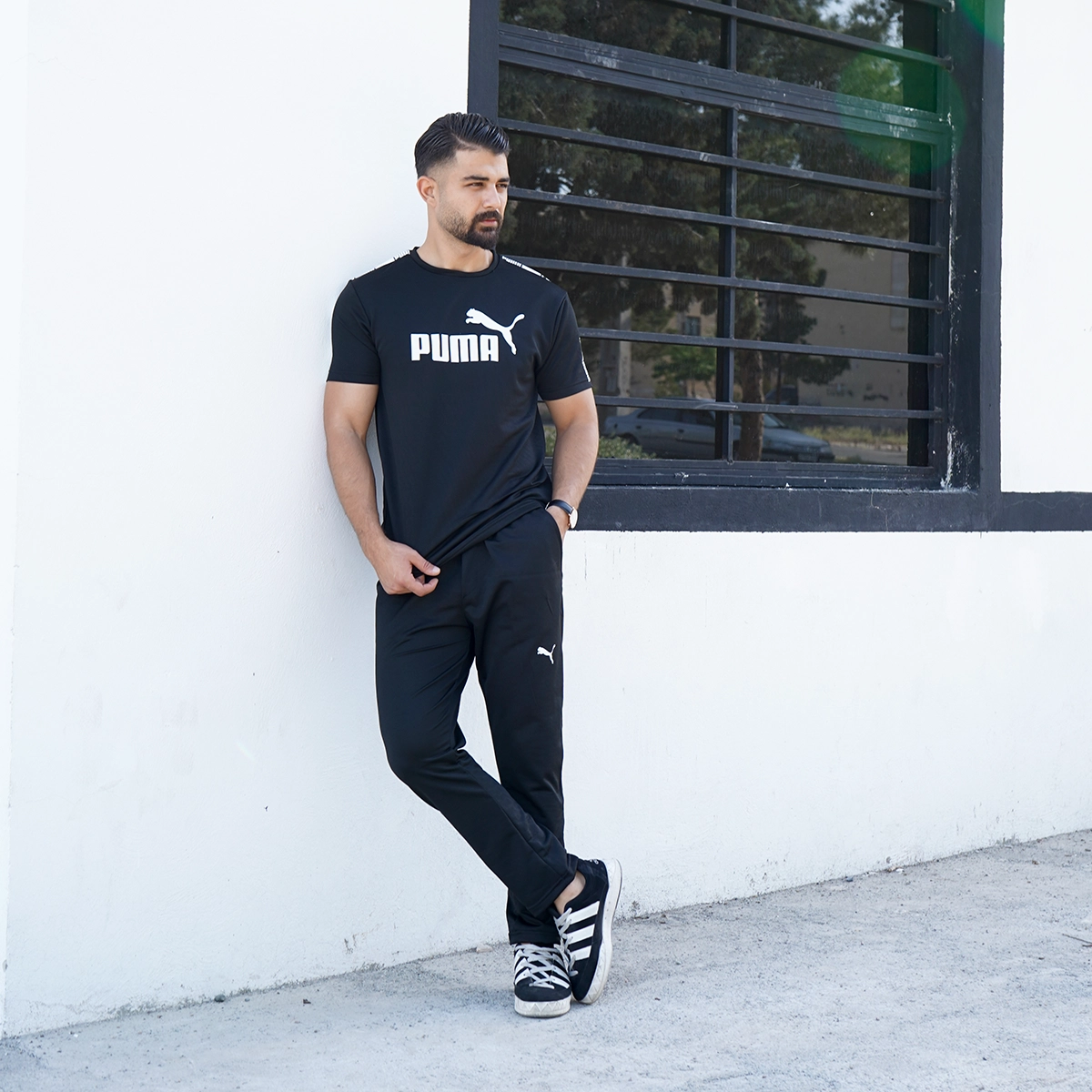 ست تیشرت شلوار PUMA مردانه مدل Lino
