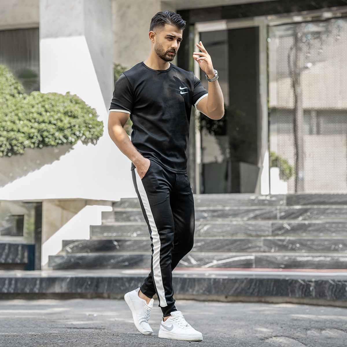 ست تیشرت شلوار دونایک مردانه مدل Herman