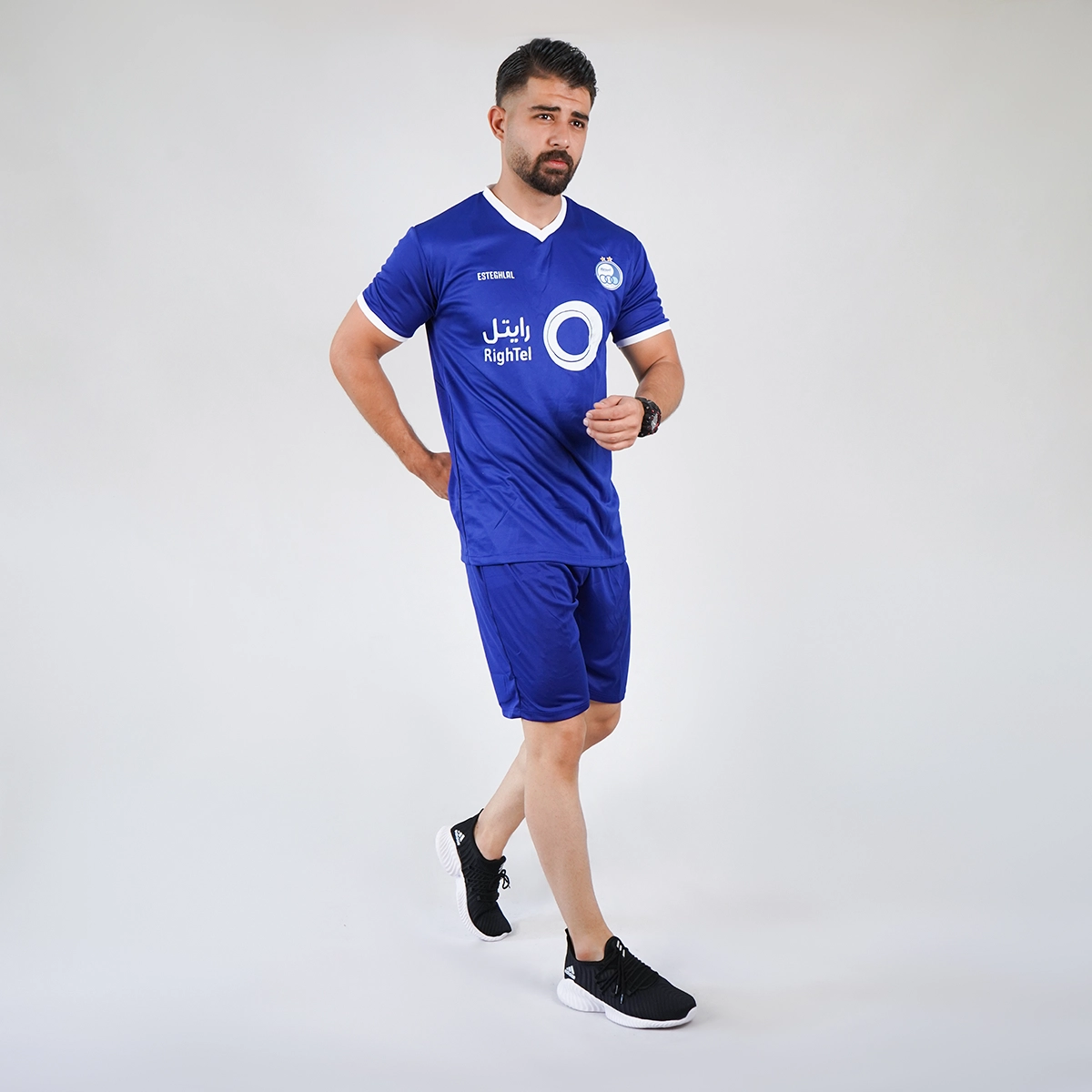 ست تیشرت و شورت استقلال مردانه مدل E2