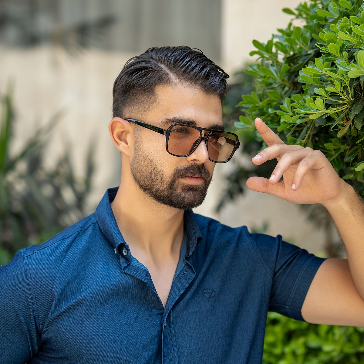 عینک آفتابی دودی مدل Ervin