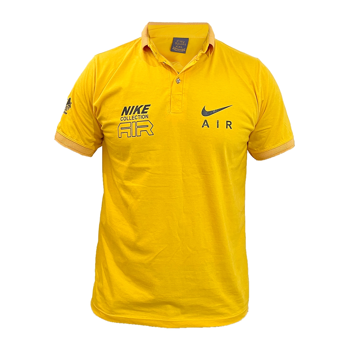 تیشرت مردانه زرد مدل nike air collection