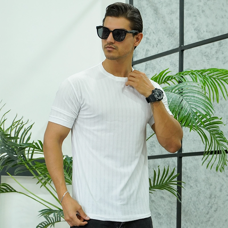 تیشرت سفید مردانه مدلBehnam