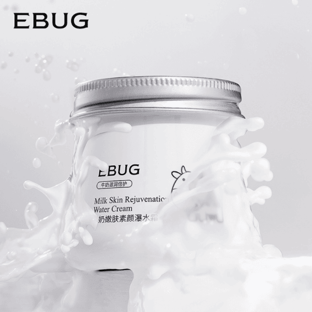 کرم مرطوب کننده و آبرسان شیرگاو EBUG