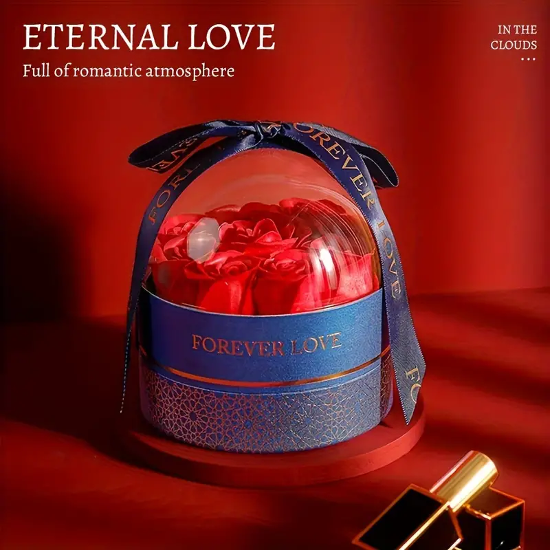 جعبه کادویی طرح گل رز