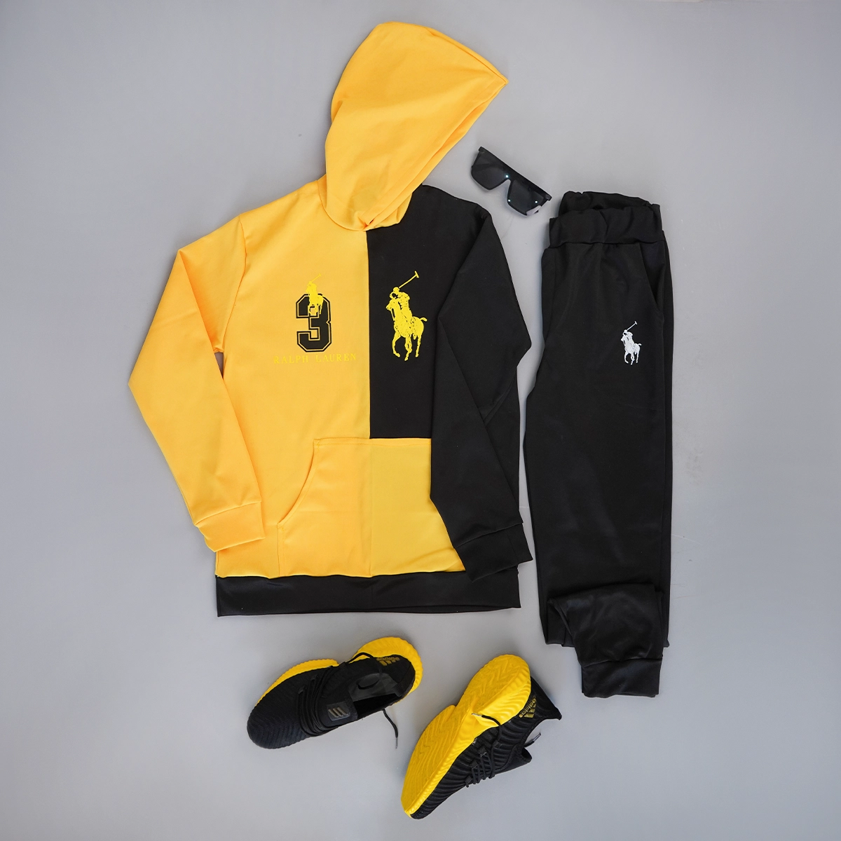 ست هودی شلوارمردانه مدل Polo