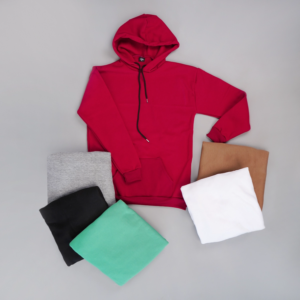 هودی بیسیک سفید مردانه مدل F71