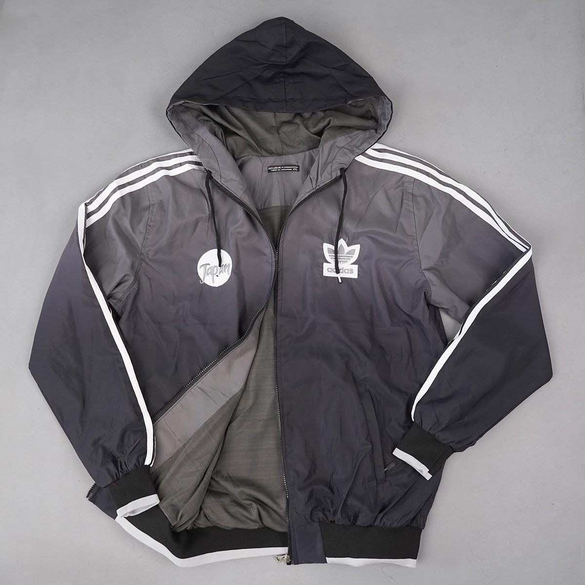 کاپشن آدیداس مردانه طوسی تیره مدل Savino