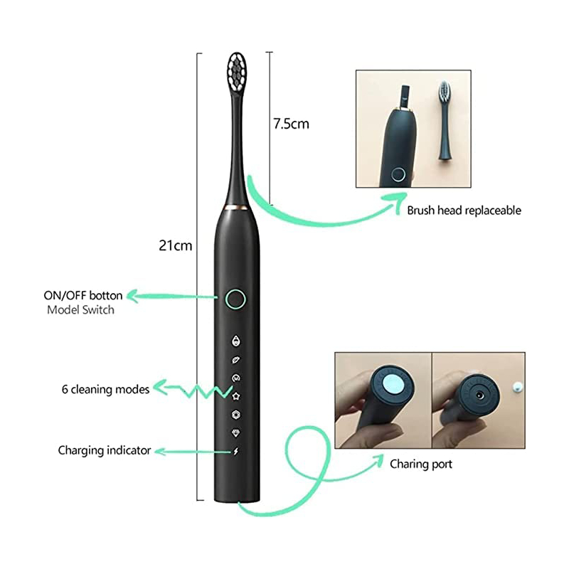 مسواک برقی قابل شارژ مدل X-3