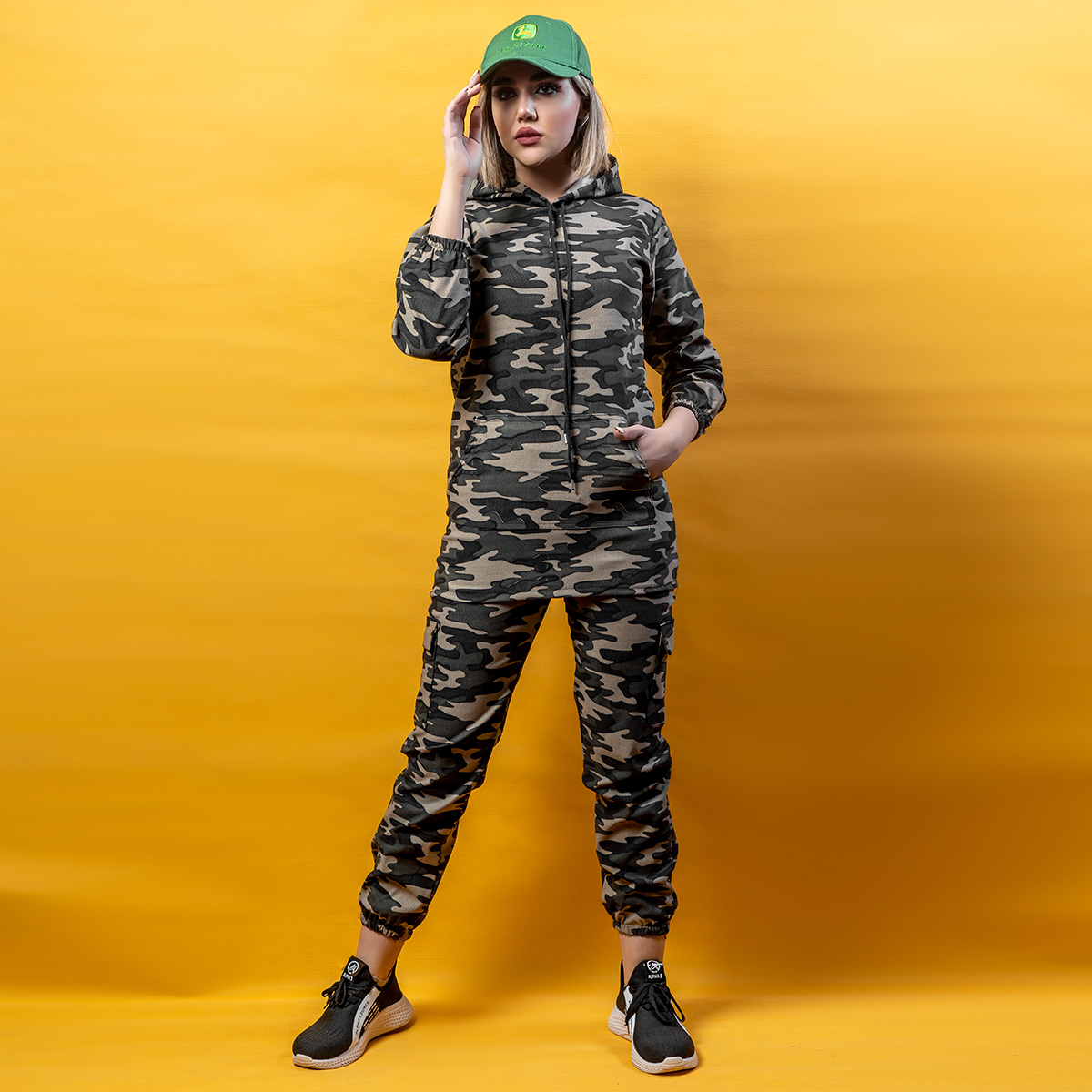 ست سوئیشرت شلوارچیریکی دخترانه مدلAnahita