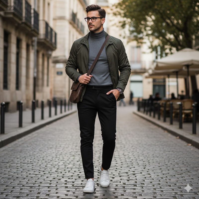 شلوار اسلش مردانه ARIF (مشکی)